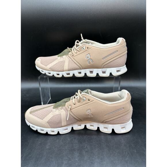 On Cloud 5 Women’s Road Running Shoes Size 8.5 Rosebrown Camo Speed Laces Pink - Picture 2 of 8